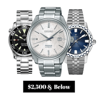 Pre-owned Watches $2,500.00 and Below